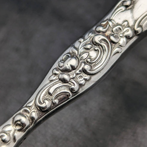 American antique Gorham sterling silver handle button hook